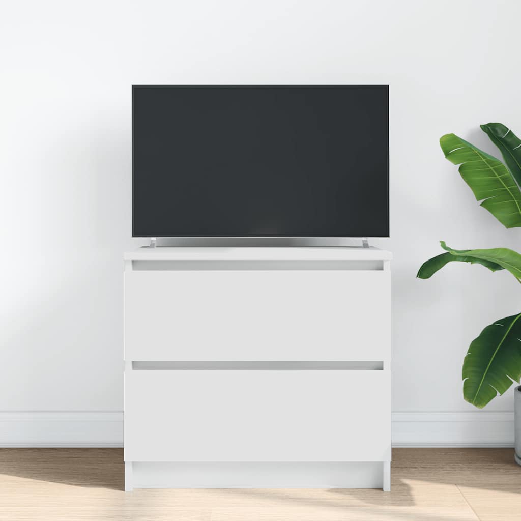 TV-Schrank Weiß 60x35x54 cm Holzwerkstoff