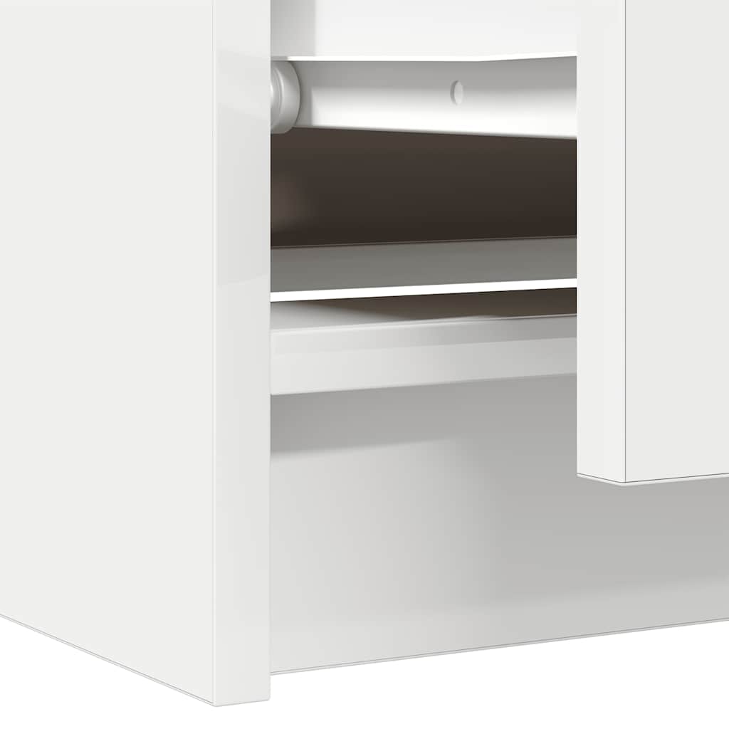 TV-Schrank Weiß 60x35x54 cm Holzwerkstoff