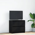 TV-Schrank Schwarz 60x35x54 cm Holzwerkstoff