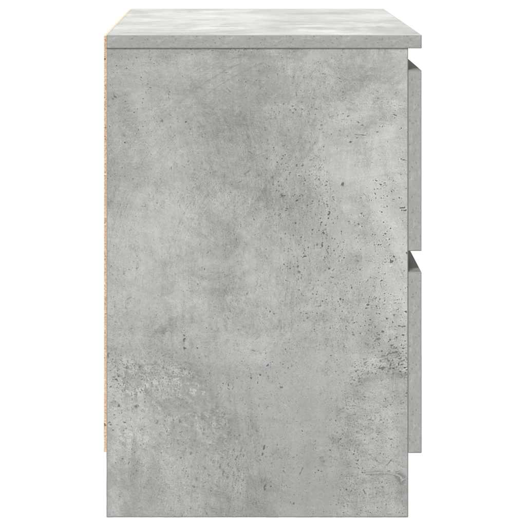 TV-Schrank Betongrau 60x35x54 cm Holzwerkstoff