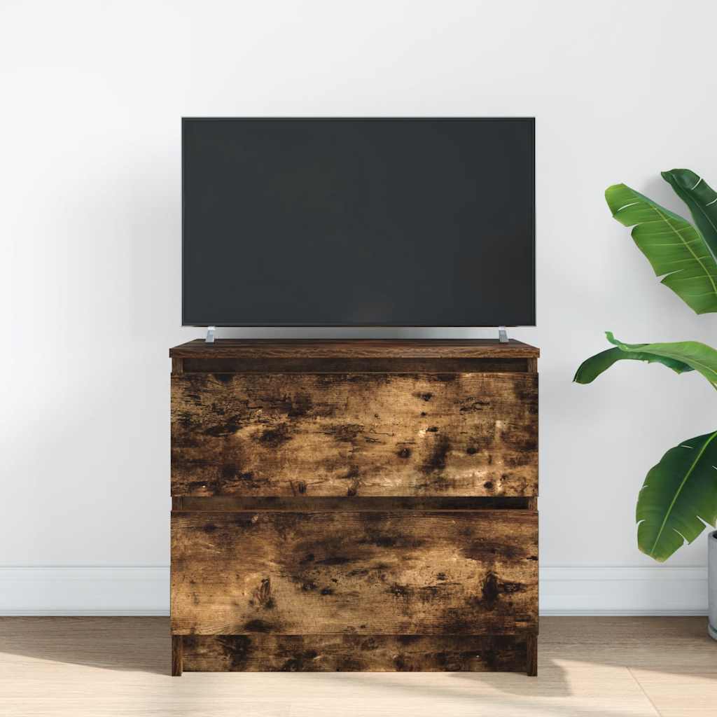 TV-Schrank Räuchereiche 60x35x54 cm Holzwerkstoff
