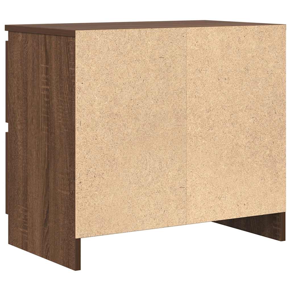TV-Schrank Braun Eichen-Optik 60x35x54 cm Holzwerkstoff