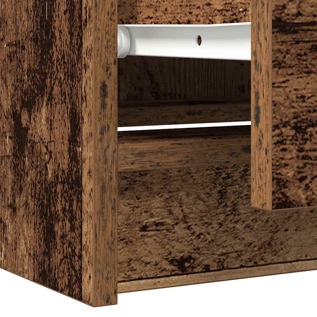 TV-Schrank Altholz-Optik 60x35x54 cm Holzwerkstoff