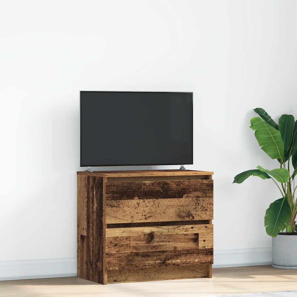 TV-Schrank Altholz-Optik 60x35x54 cm Holzwerkstoff