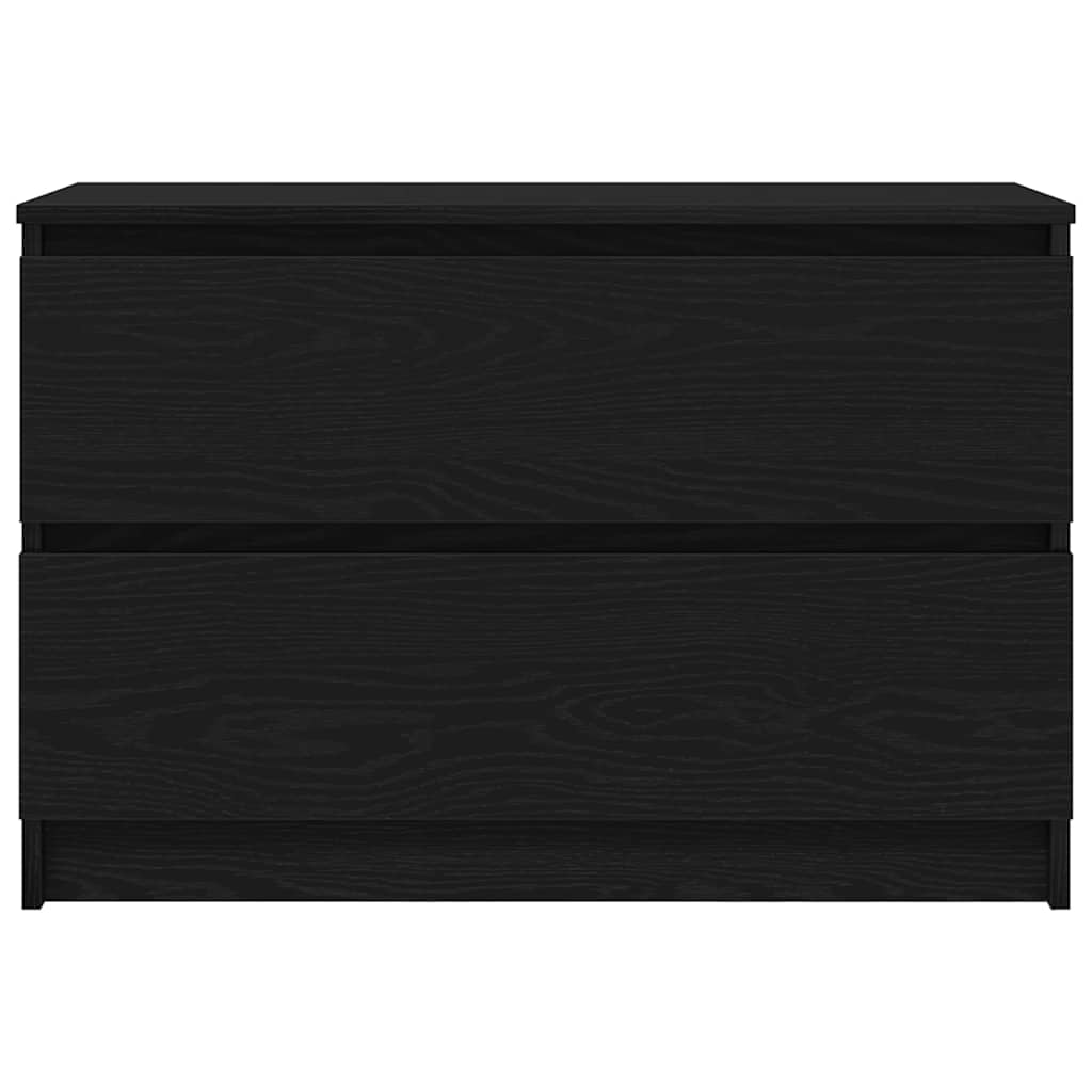 TV-Schrank Schwarz 80x35x54 cm Holzwerkstoff