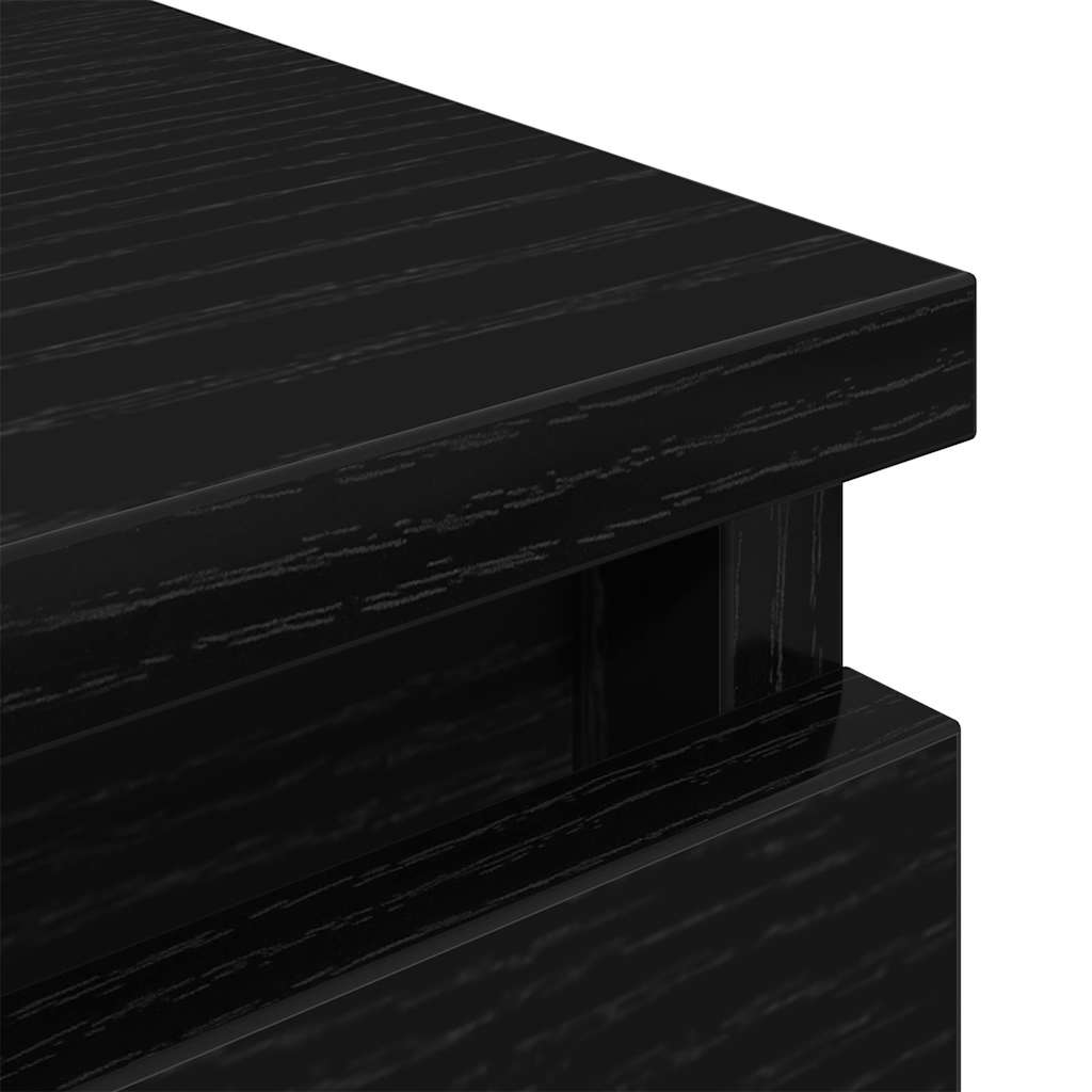 TV-Schrank Schwarz 80x35x54 cm Holzwerkstoff