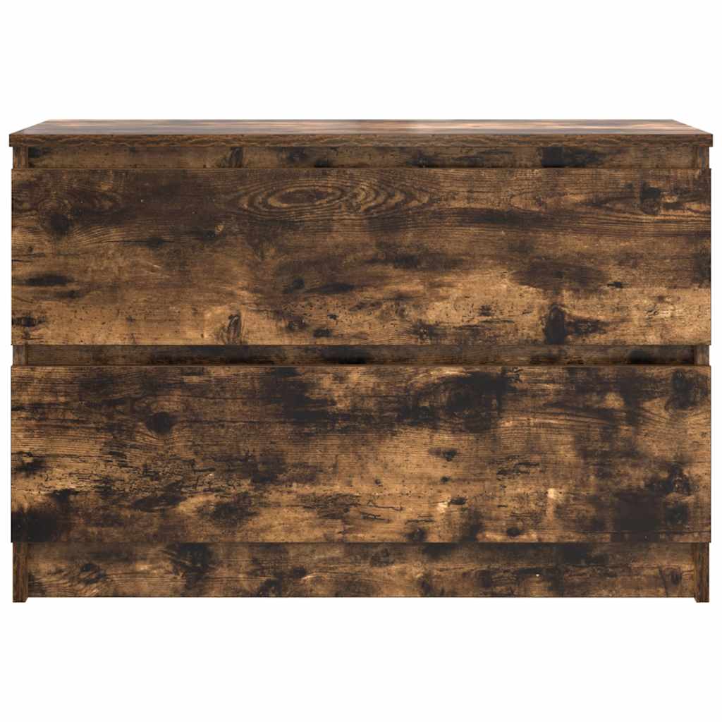 TV-Schrank Räuchereiche 80x35x54 cm Holzwerkstoff