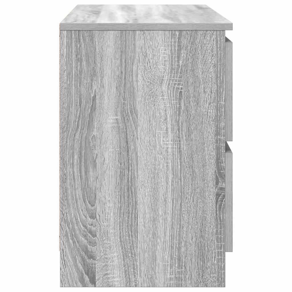 TV-Schrank Grau Sonoma 80x35x54 cm Holzwerkstoff