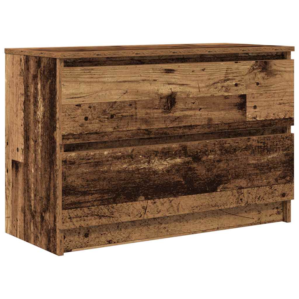 TV-Schrank Altholz-Optik 80x35x54 cm Holzwerkstoff