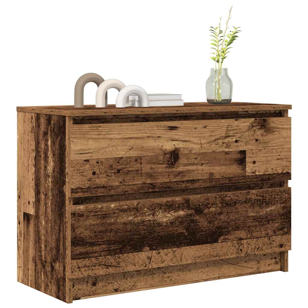 TV-Schrank Altholz-Optik 80x35x54 cm Holzwerkstoff