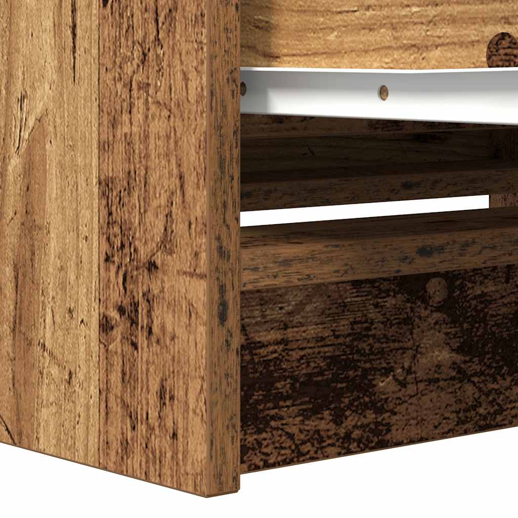 TV-Schrank Altholz-Optik 80x35x54 cm Holzwerkstoff