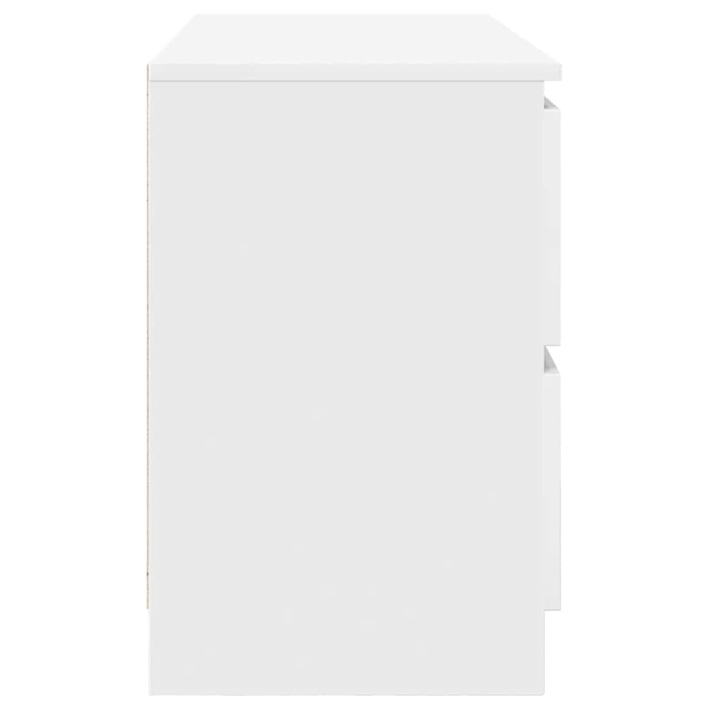 TV-Schrank Weiß 100x35x54 cm Holzwerkstoff