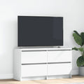 TV-Schrank Weiß 100x35x54 cm Holzwerkstoff