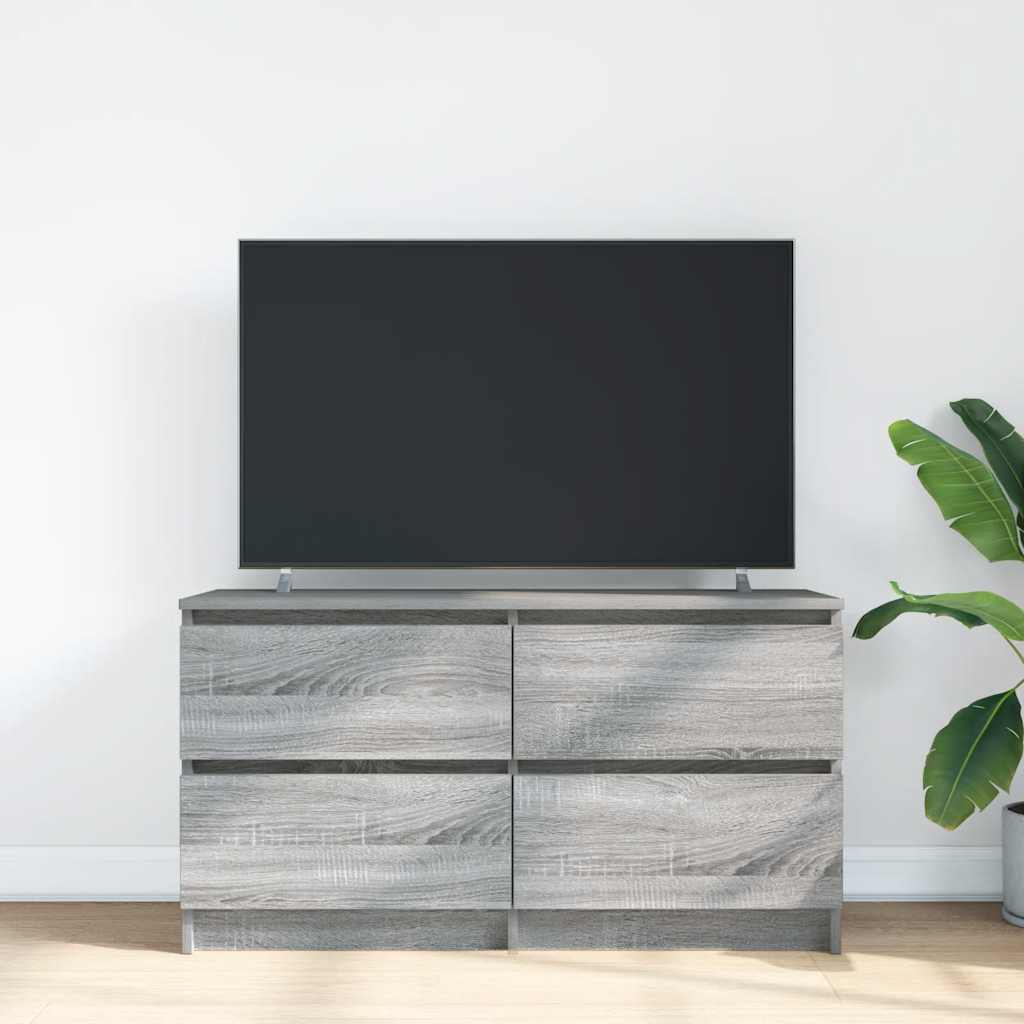 TV-Schrank Grau Sonoma 100x35x54 cm Holzwerkstoff