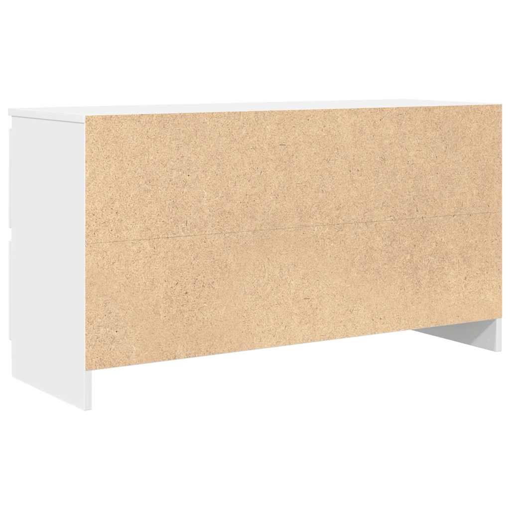 TV-Schrank Weiß 100x35x54 cm Holzwerkstoff