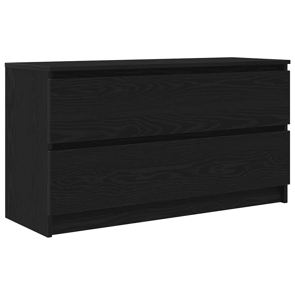 TV-Schrank Schwarz 100x35x54 cm Holzwerkstoff