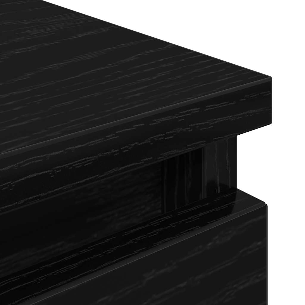 TV-Schrank Schwarz 100x35x54 cm Holzwerkstoff