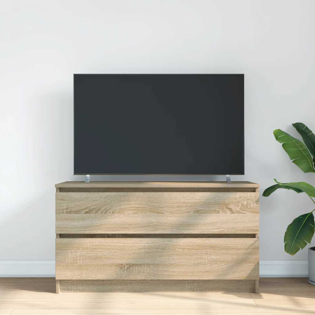 TV-Schrank Sonoma-Eiche 100x35x54 cm Holzwerkstoff