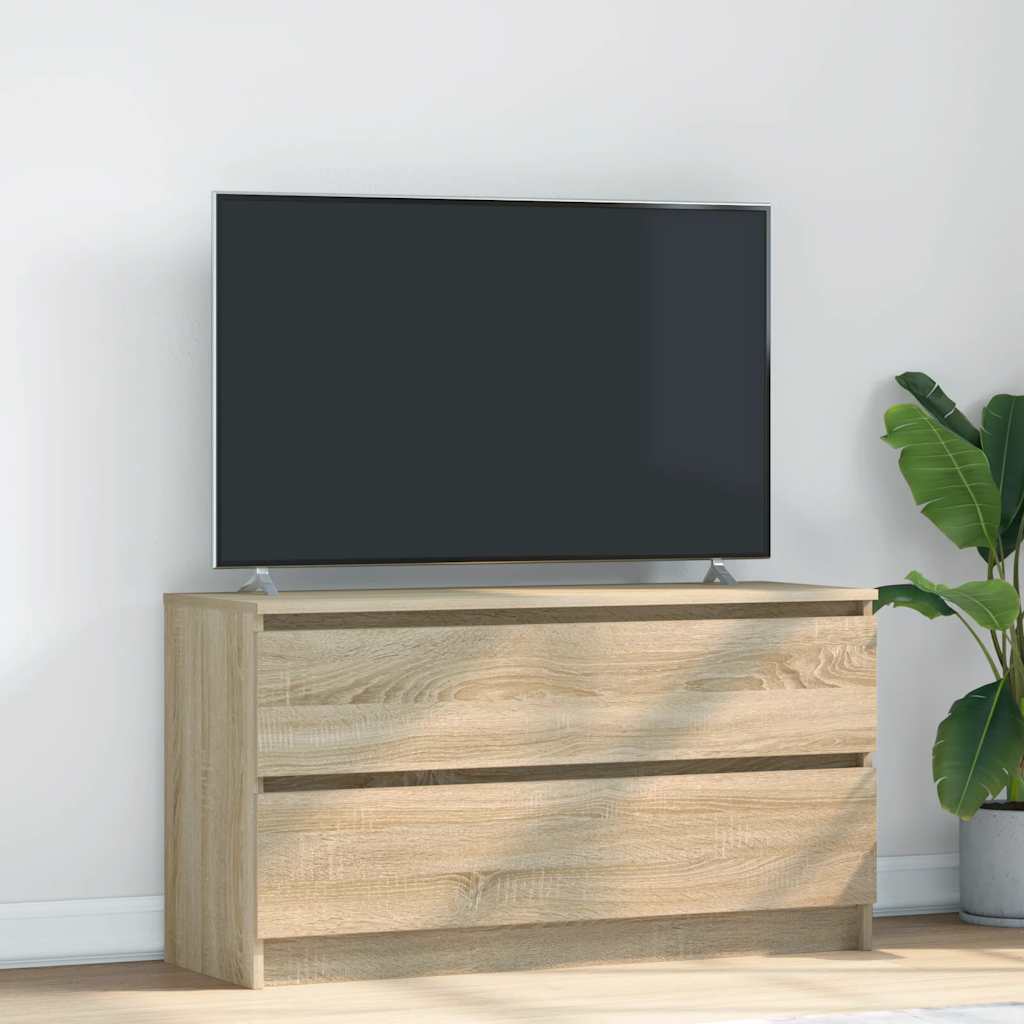 TV-Schrank Sonoma-Eiche 100x35x54 cm Holzwerkstoff