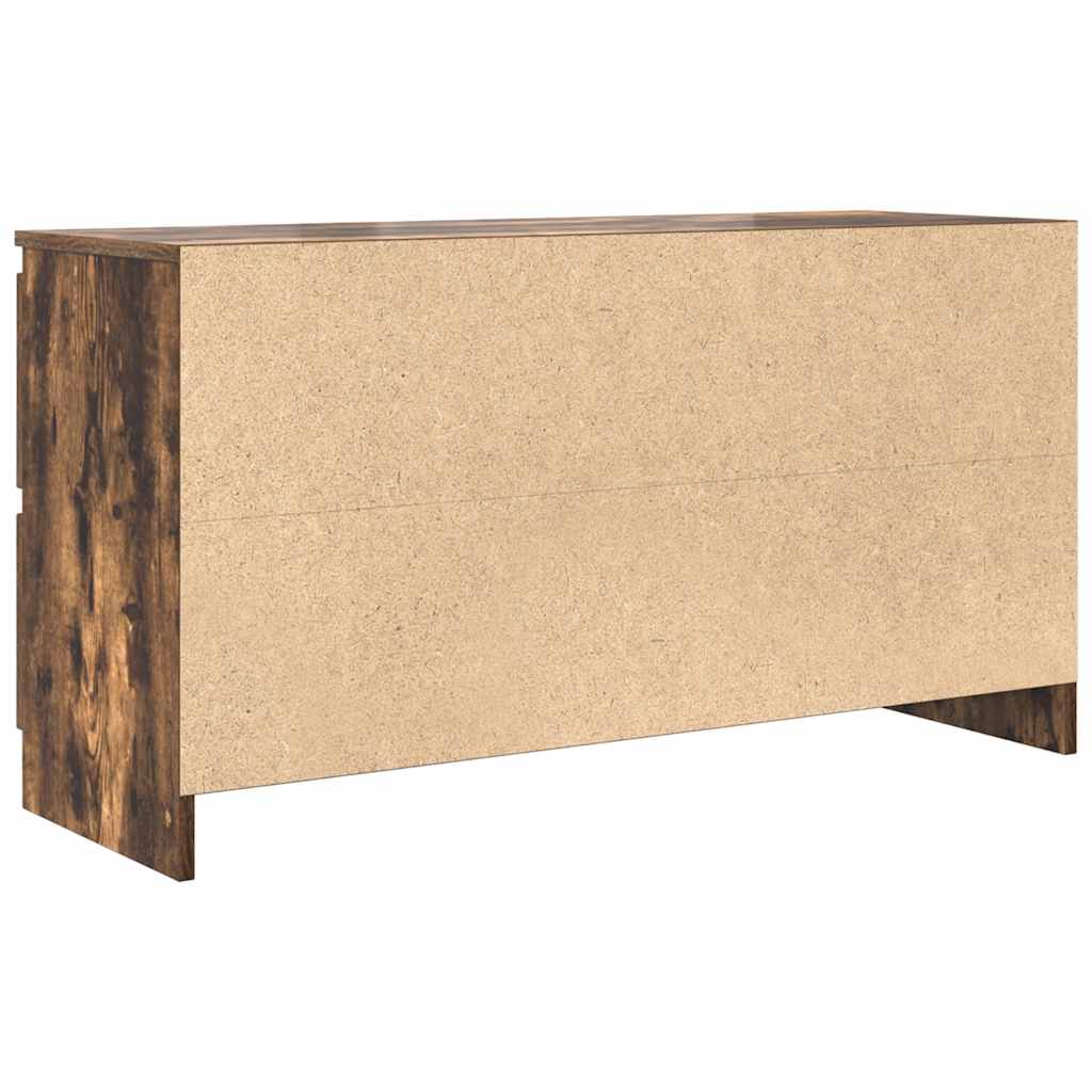 TV-Schrank Räuchereiche 100x35x54 cm Holzwerkstoff