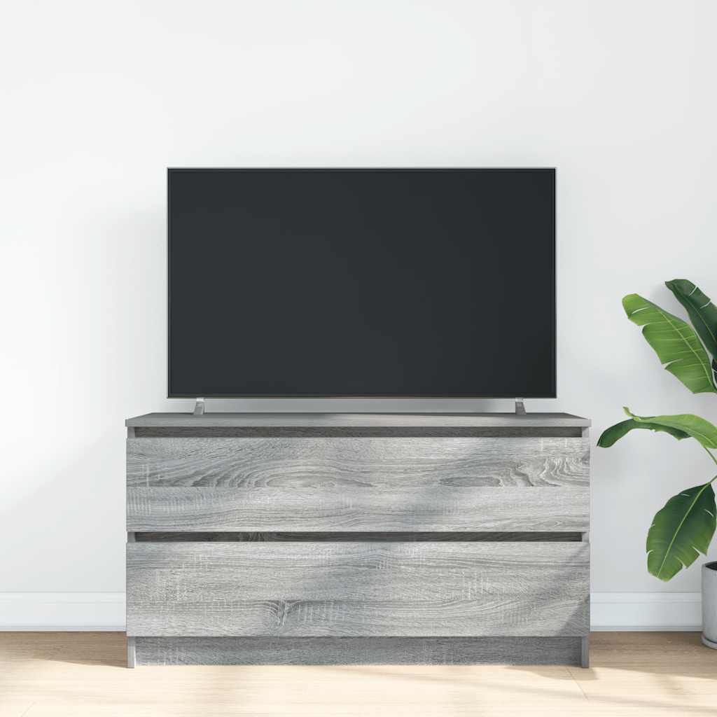 TV-Schrank Grau Sonoma 100x35x54 cm Holzwerkstoff