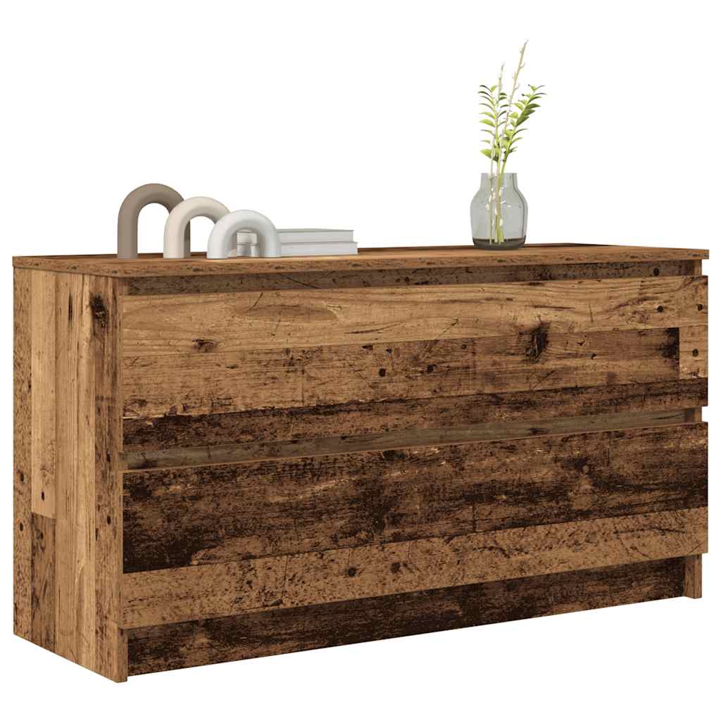 TV-Schrank Altholz-Optik 100x35x54 cm Holzwerkstoff