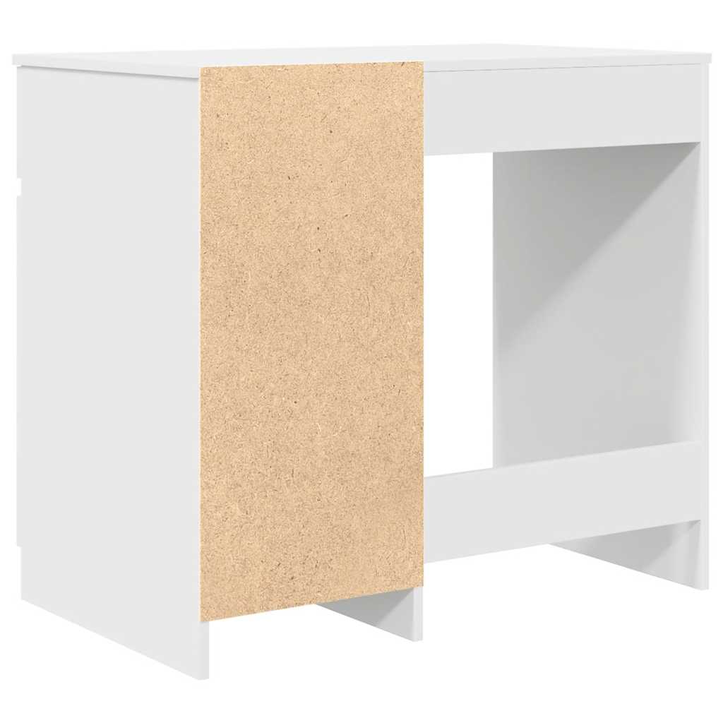 Schreibtisch Weiß 86x49x76 cm Holzwerkstoff