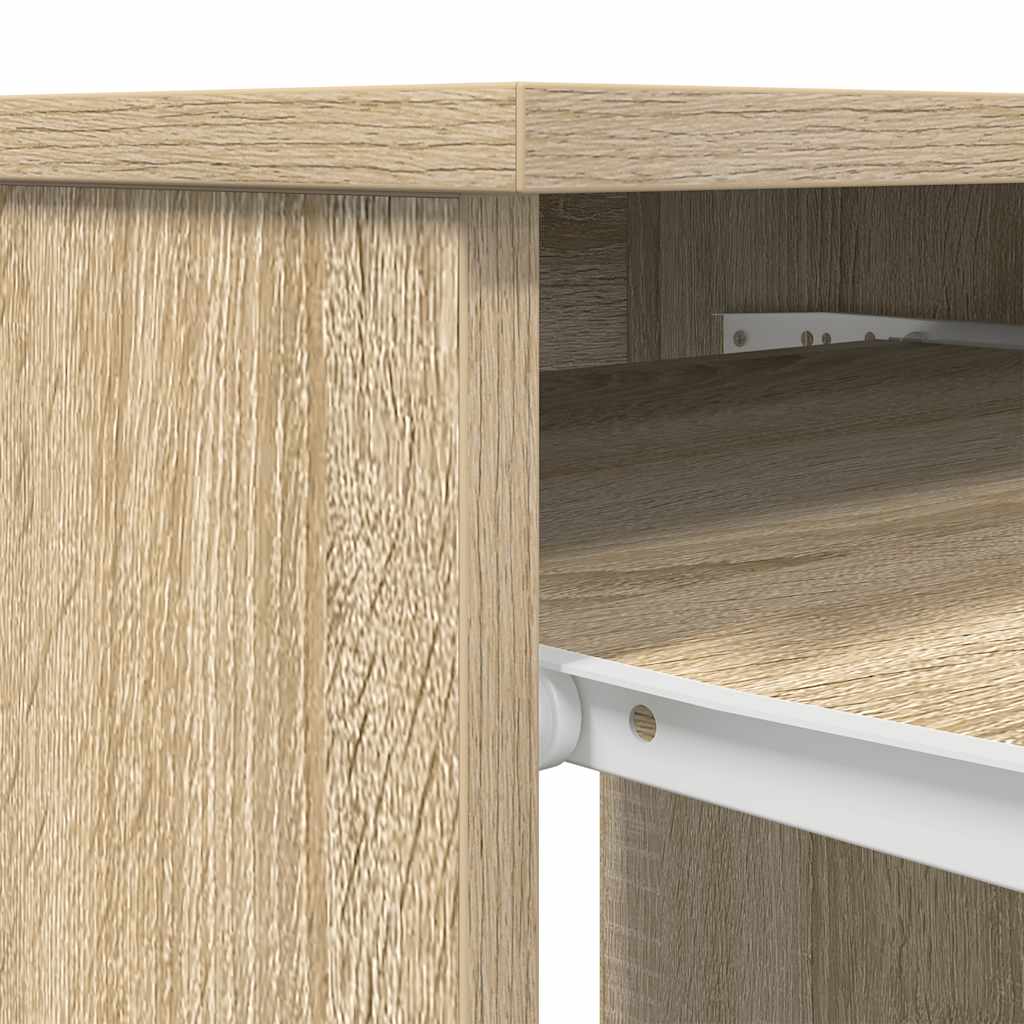 Schreibtisch Sonoma-Eiche 86x49x76 cm Holzwerkstoff