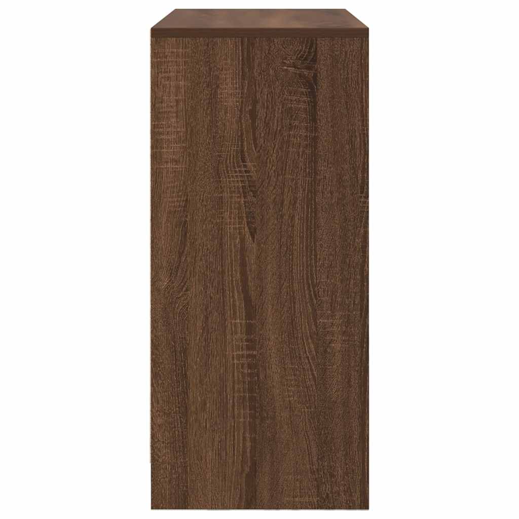 Sideboard mit Schubladen und Türen Braun Eichen-Optik
