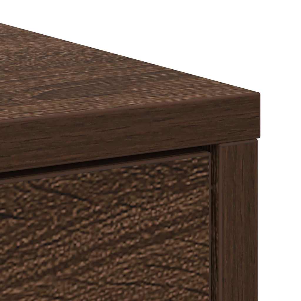 Sideboard mit Schubladen Türen Braun Eichen-Optik 73x31x90 cm