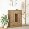 Sideboard mit Schubladen und Türen Artisan-Eiche 73x31x90 cm
