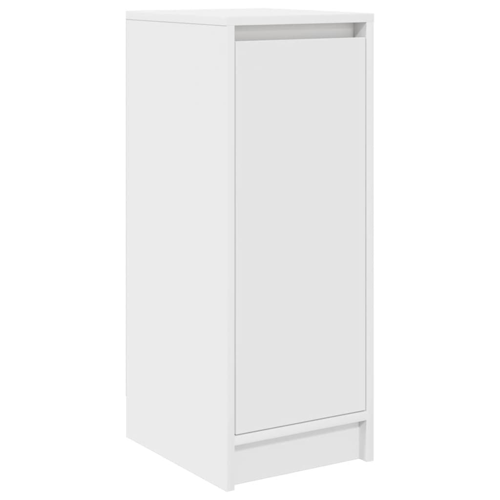 Schuhschrank Weiß 29,5x34x76 cm Holzwerkstoff