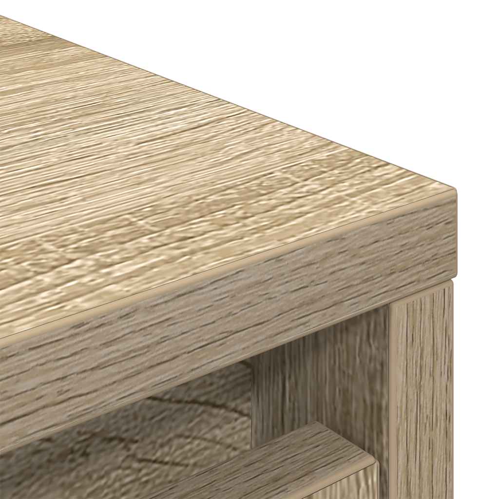 Schuhschrank Sonoma-Eiche 29,5x34x76 cm Holzwerkstoff