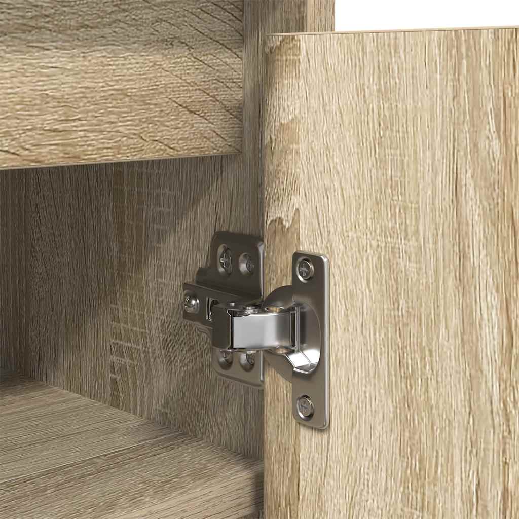 Schuhschrank Sonoma-Eiche 29,5x34x76 cm Holzwerkstoff