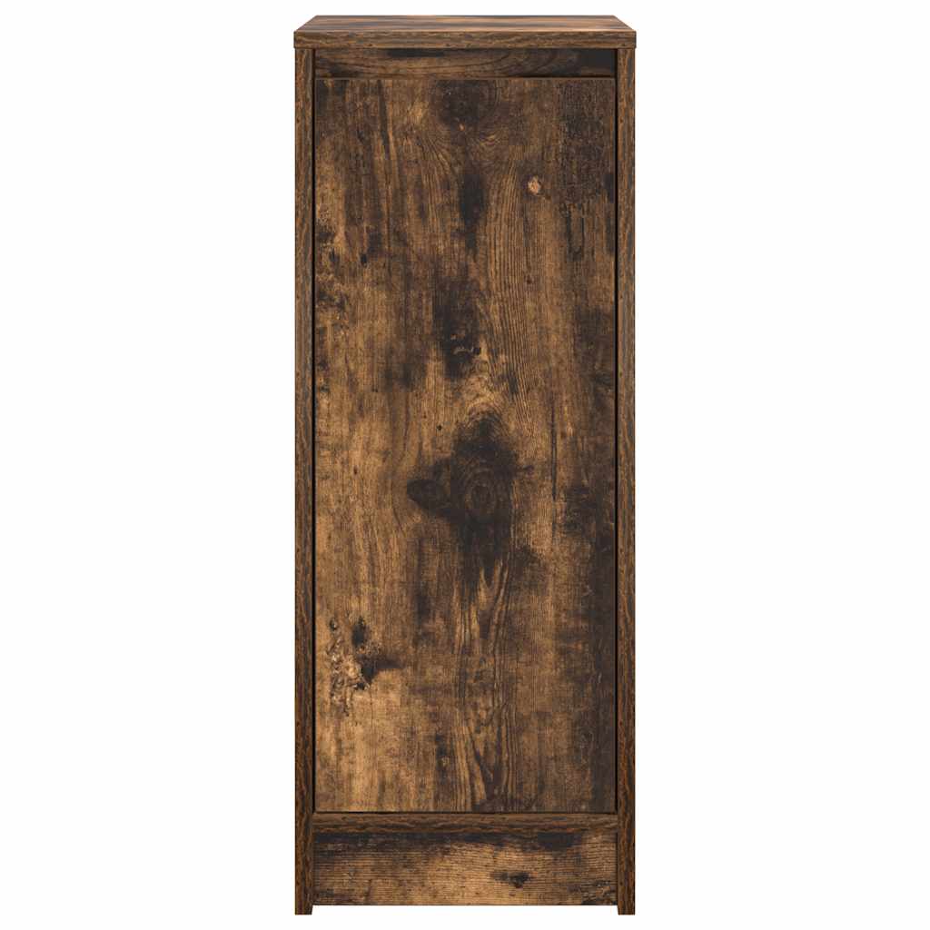 Schuhschrank Räuchereiche 29,5x34x76 cm Holzwerkstoff
