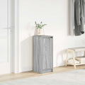 Schuhschrank Grau Sonoma 29,5x34x76 cm Holzwerkstoff