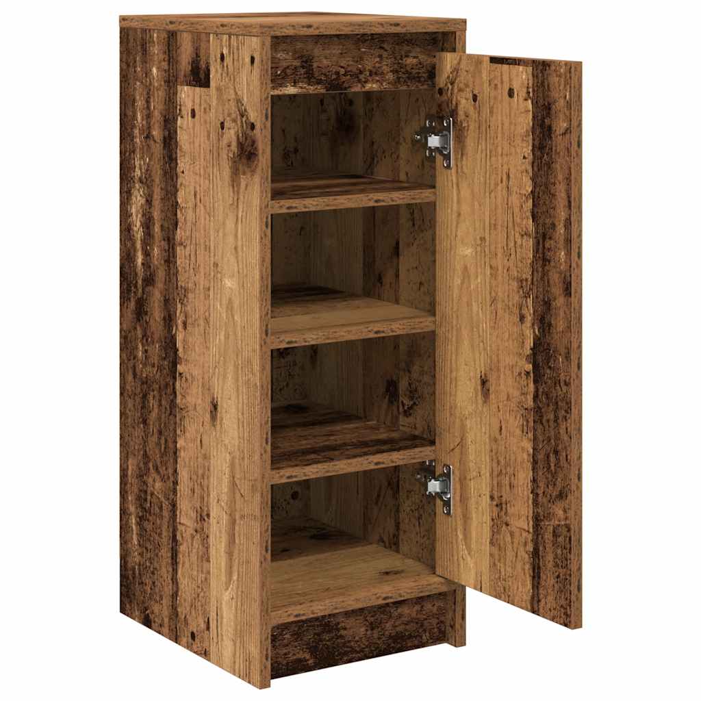 Schuhschrank Altholz-Optik 29,5x34x76 cm Holzwerkstoff