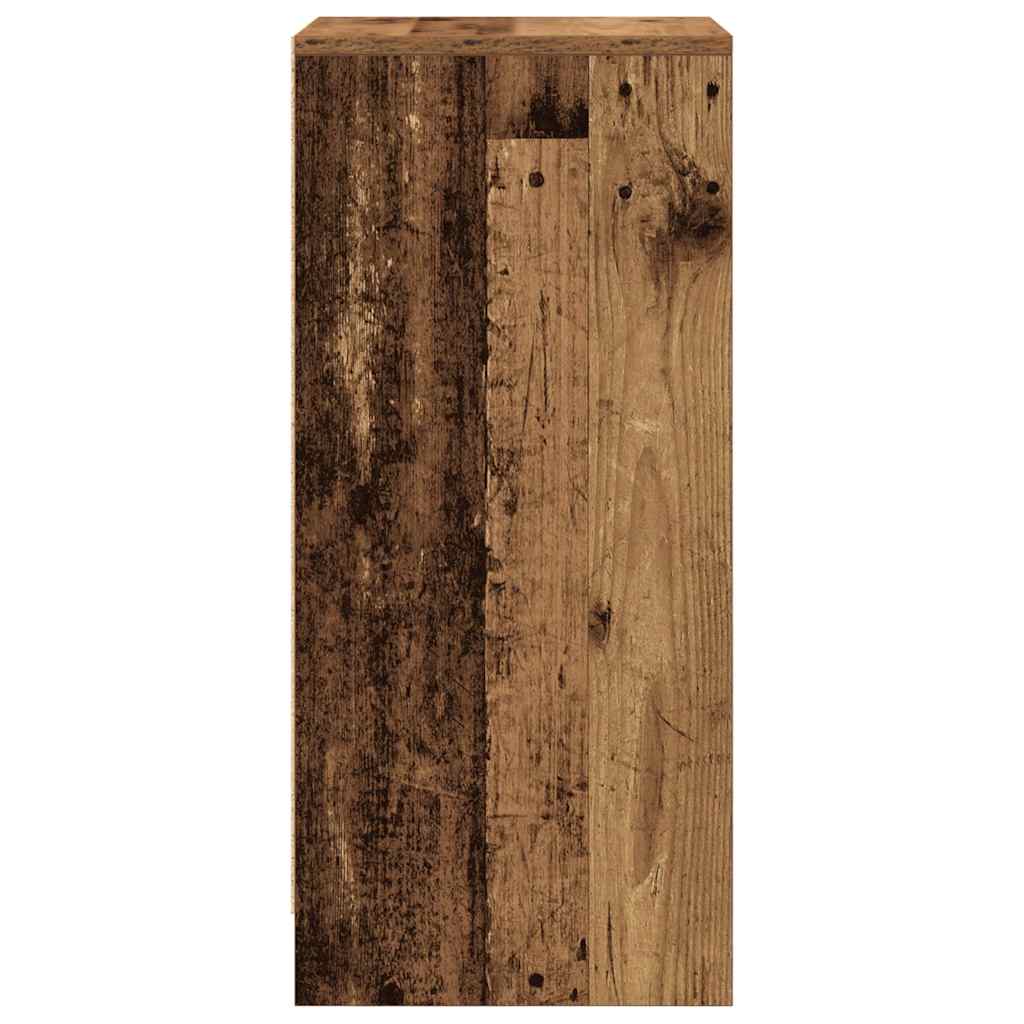 Schuhschrank Altholz-Optik 29,5x34x76 cm Holzwerkstoff