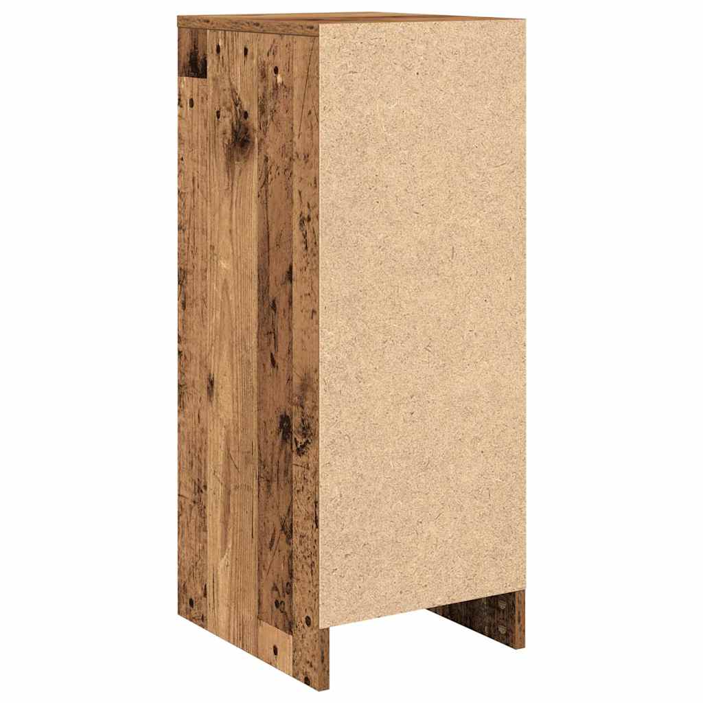 Schuhschrank Altholz-Optik 29,5x34x76 cm Holzwerkstoff