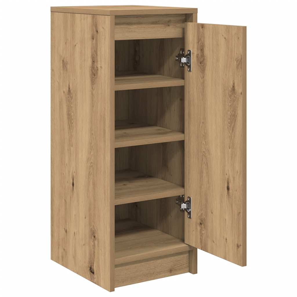 Schuhschrank Artisan-Eiche 29,5x34x76 cm Holzwerkstoff