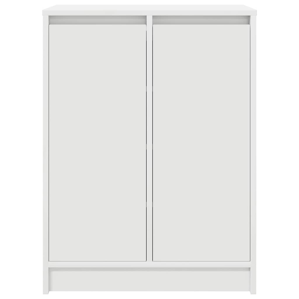 Schuhschrank Weiß 57x34x76 cm Holzwerkstoff