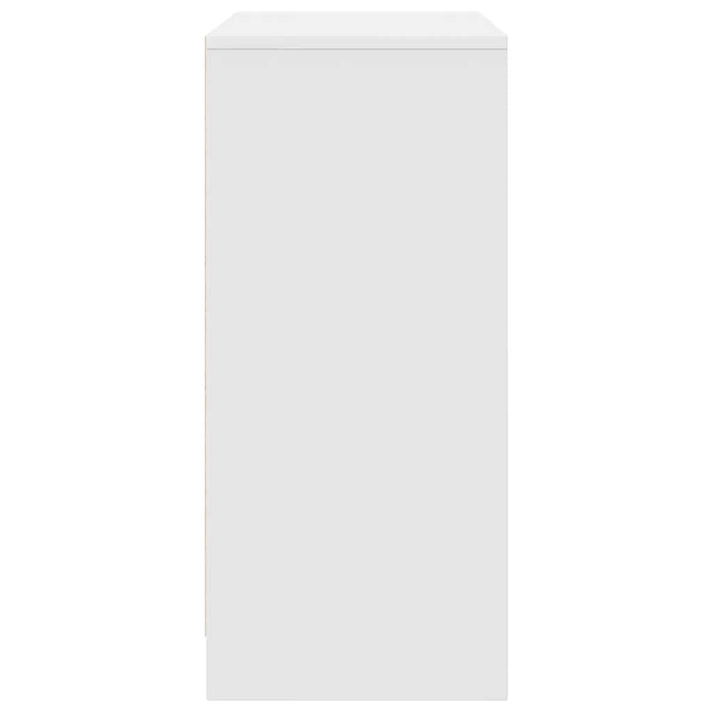 Schuhschrank Weiß 57x34x76 cm Holzwerkstoff