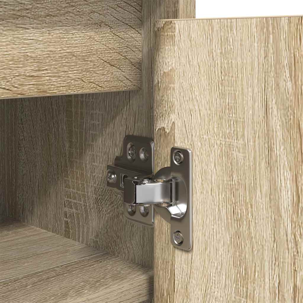 Schuhschrank Sonoma-Eiche 57x34x76 cm Holzwerkstoff