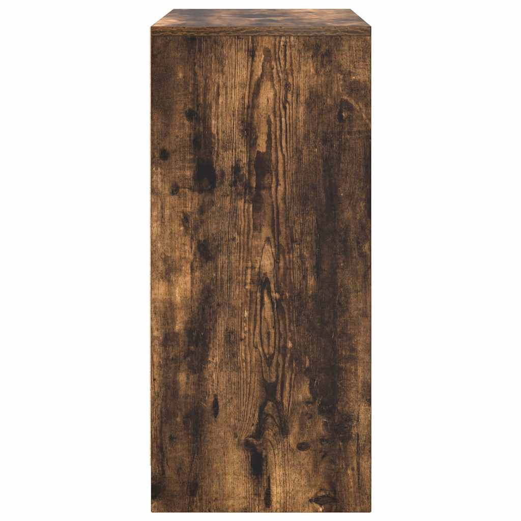 Schuhschrank Räuchereiche 57x34x76 cm Holzwerkstoff