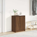 Schuhregal Braun Eichen-Optik 57x34x76 cm Holzwerkstoff