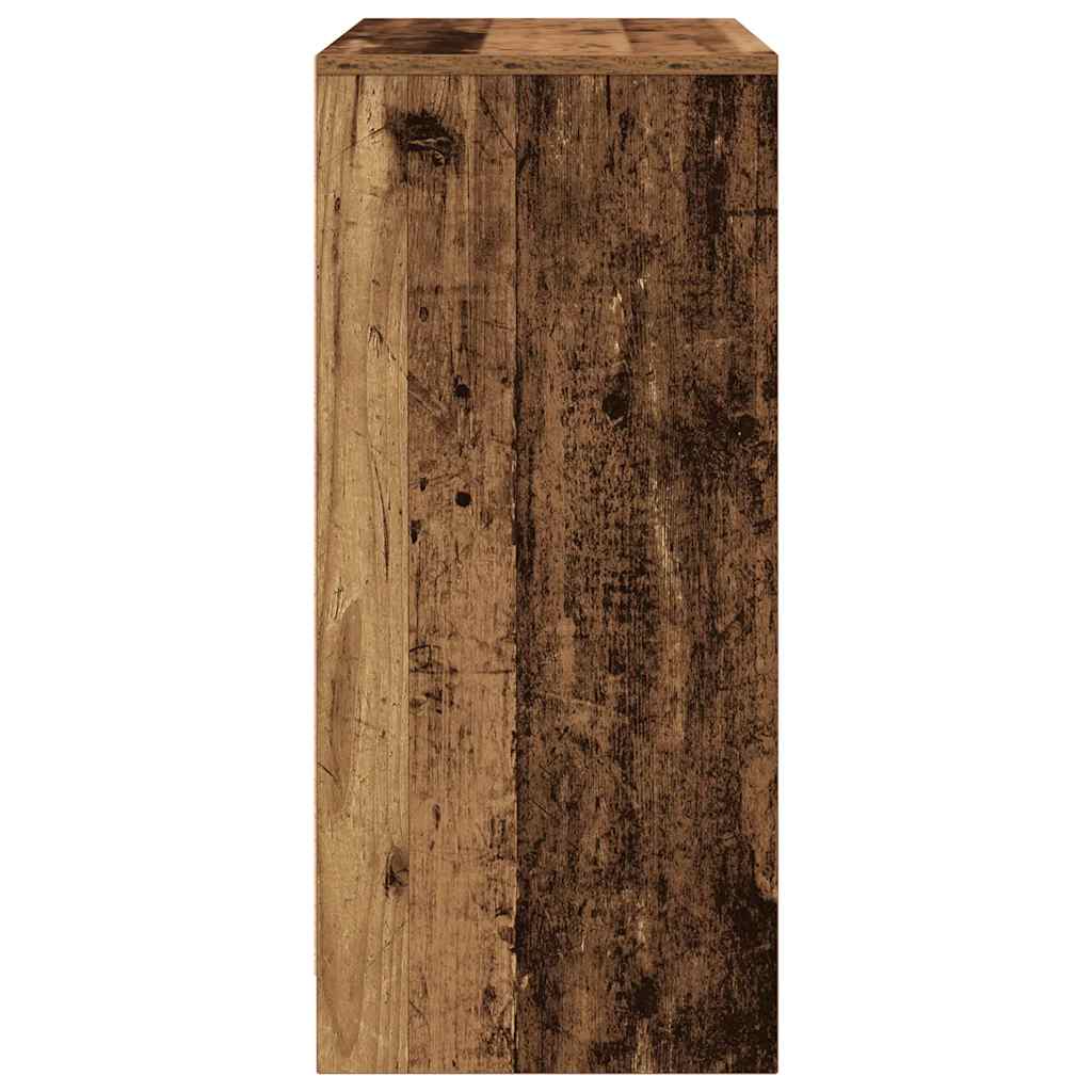 Schuhschrank Altholz-Optik 57x34x76 cm Holzwerkstoff