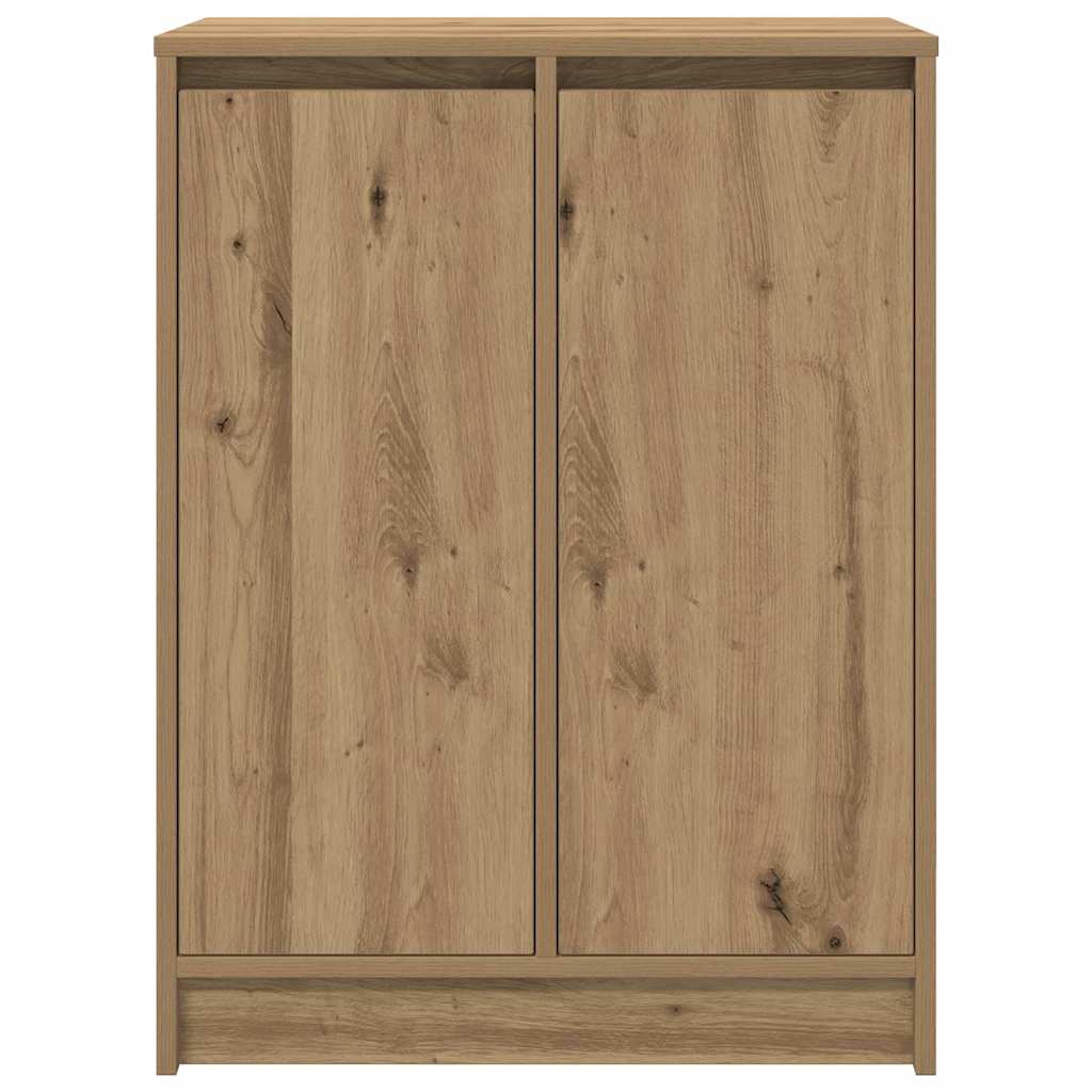 Schuhschrank Artisan-Eiche 57x34x76 cm Holzwerkstoff