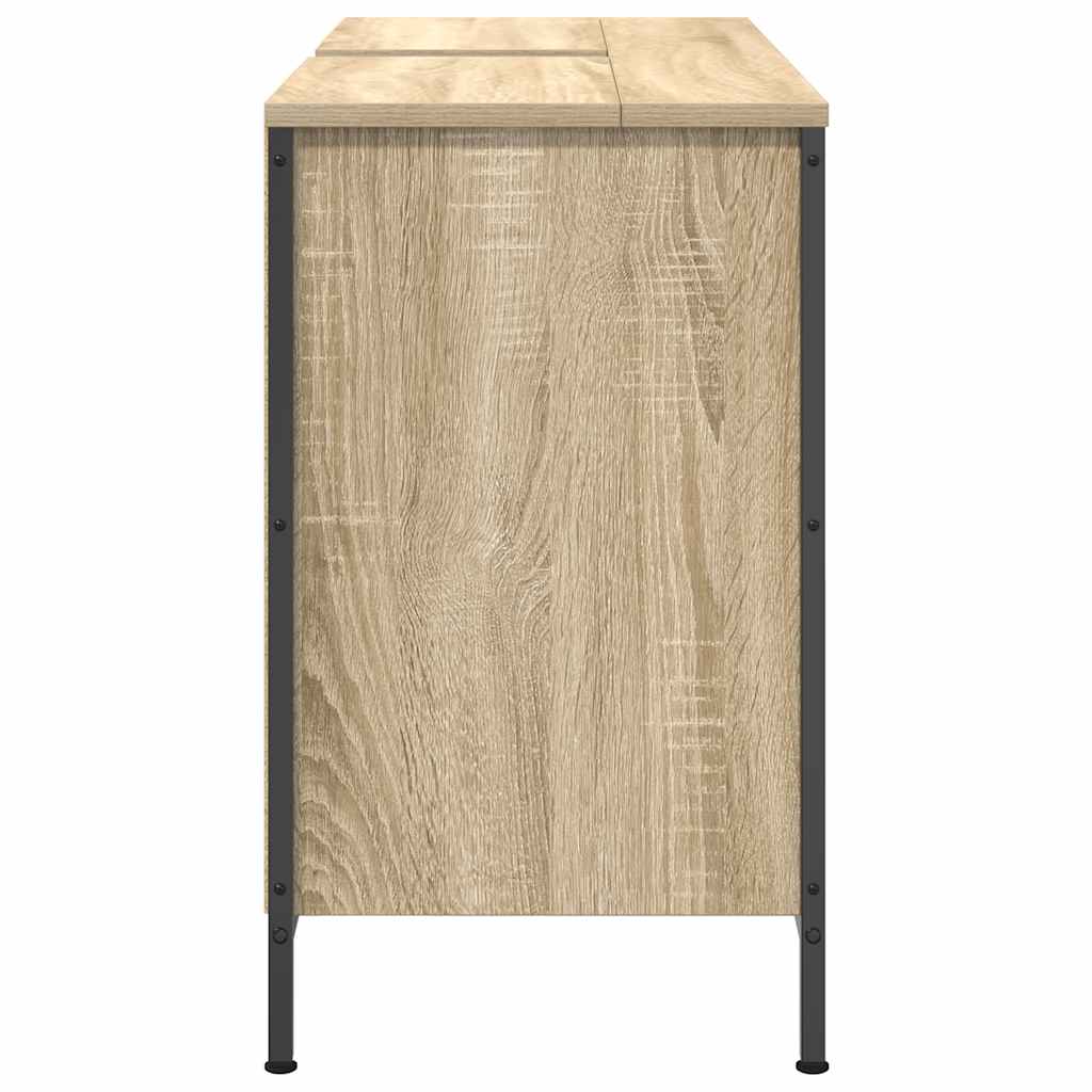 Waschbeckenunterschrank mit Schubladen Sonoma-Eiche