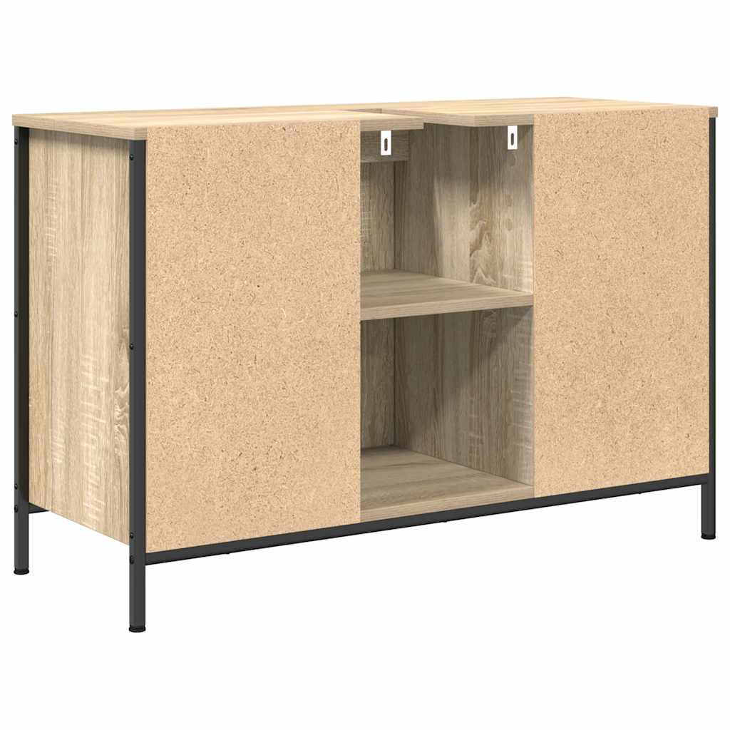 Waschbeckenunterschrank mit Schubladen Sonoma-Eiche