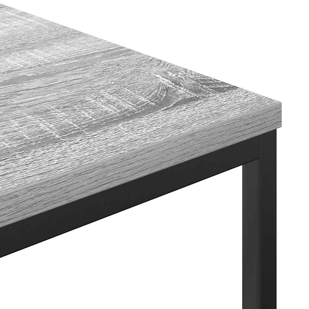 Badschrank mit Regalen Grau Sonoma 36x35x95 cm